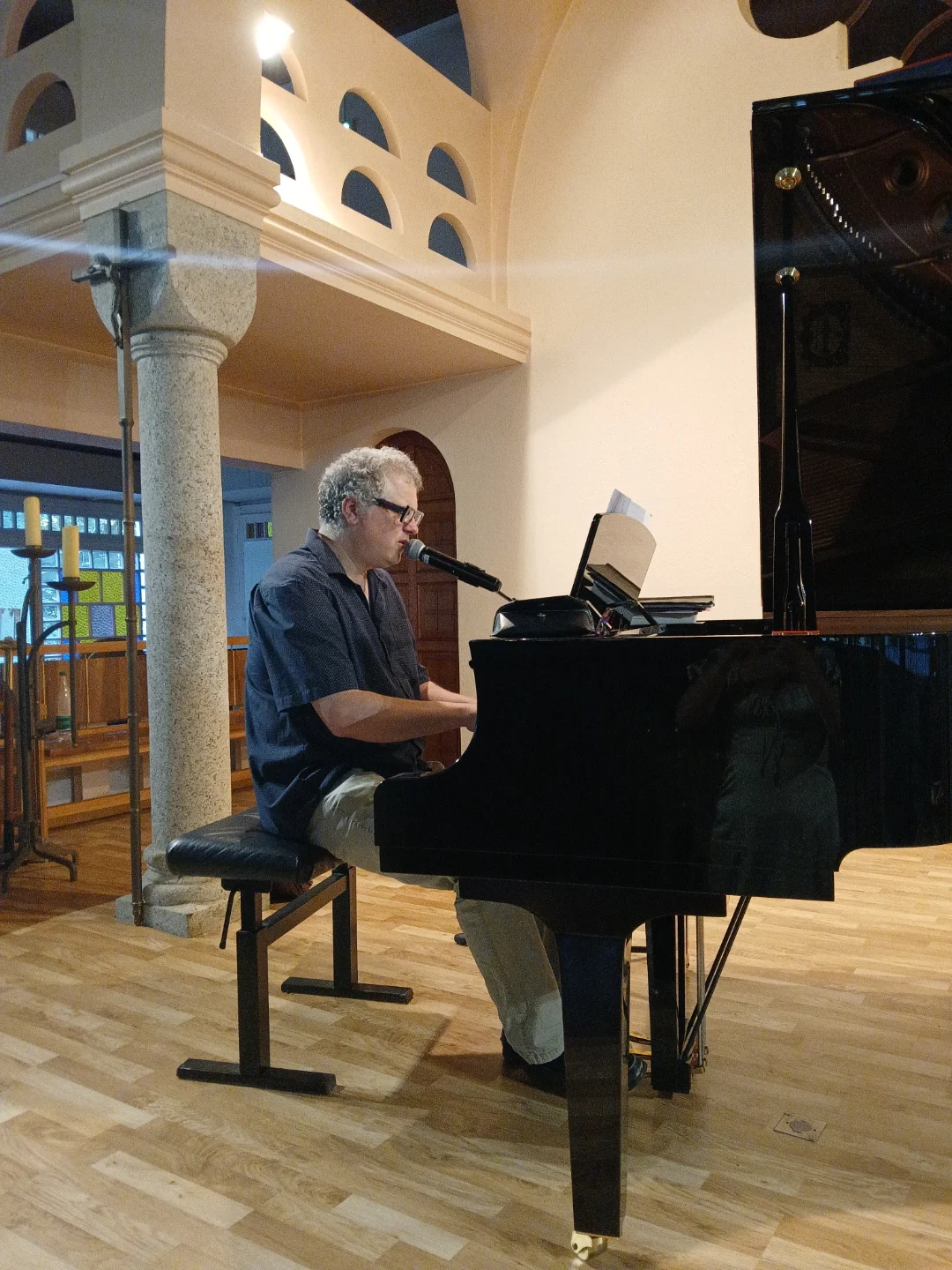 Alexandre Launay au piano